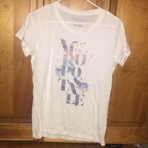 Aeropostale white t shirt